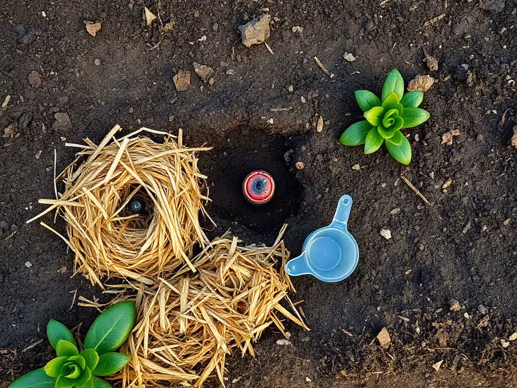 Contrôle de l’humidité avant un arrosage programmé jardin en période sèche