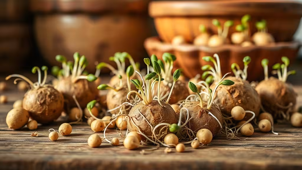Pommes de terre fraîches et germinées : problématique des germes en cuisine et conservation