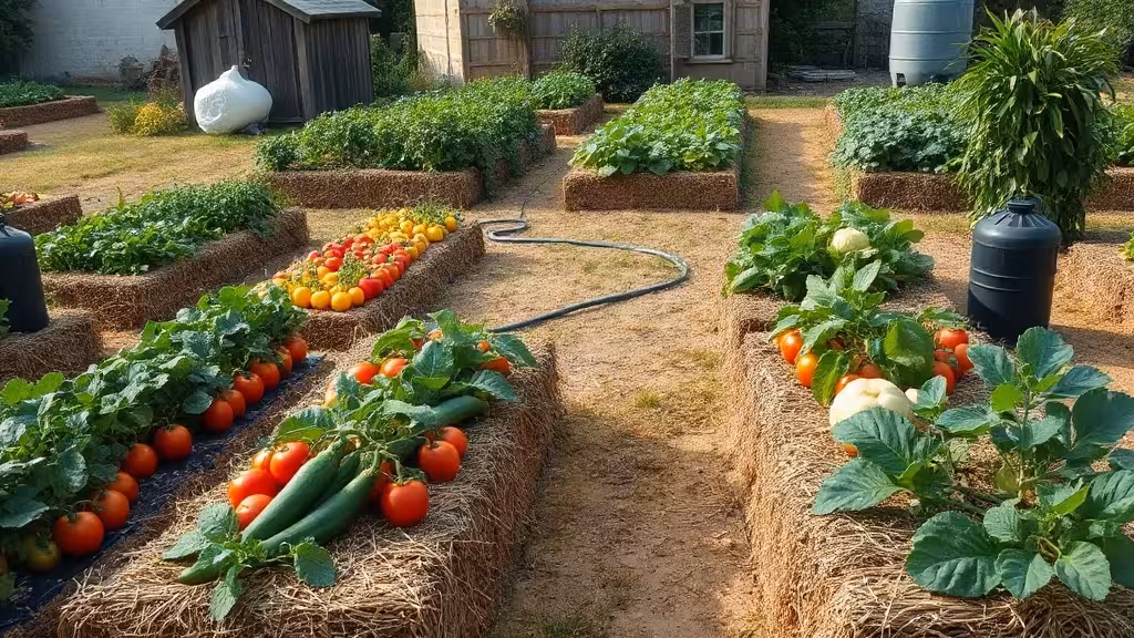 Fréquence d’arrosage potager selon le sol, les cultures et le paillage en été