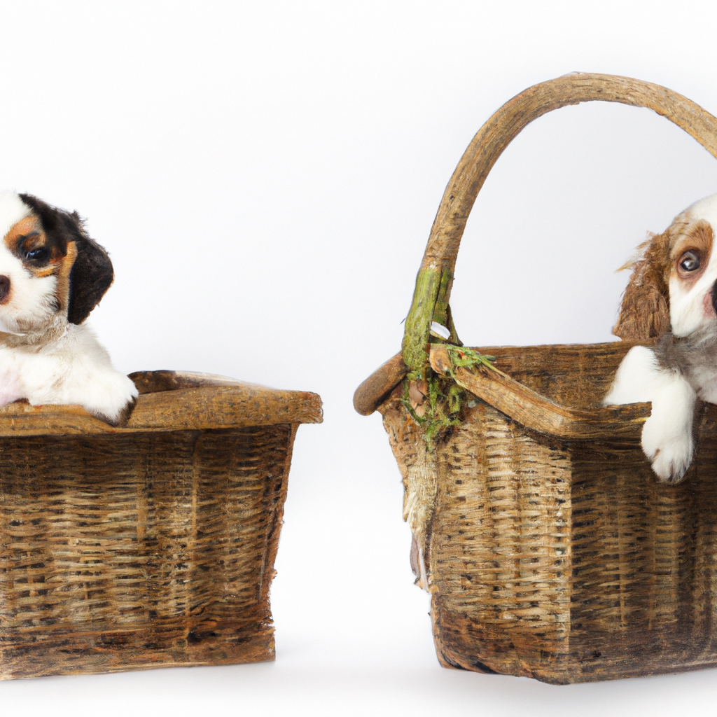 Donnez à votre chien un look unique avec un panier design!