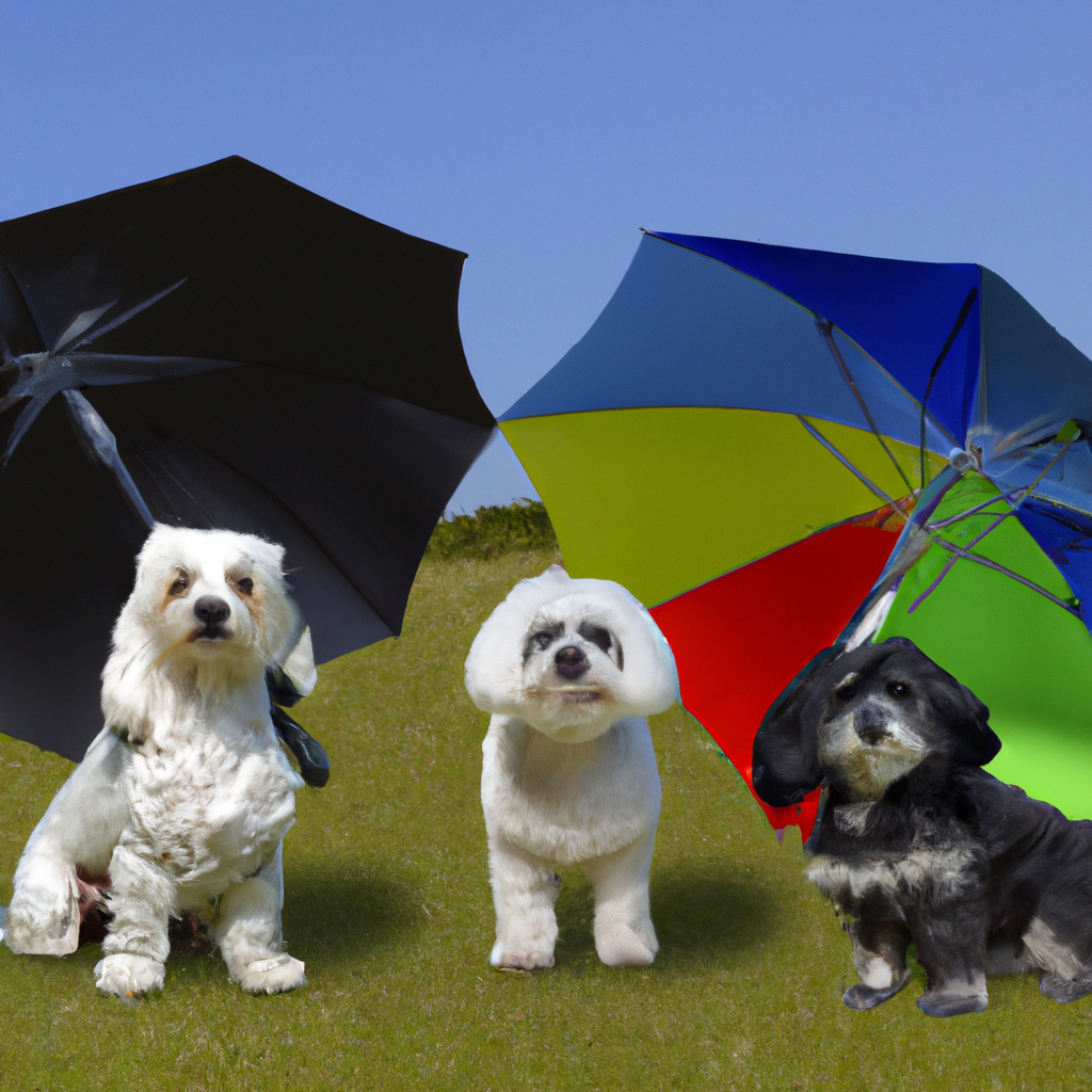 Comment protéger votre chien des intempéries avec un parapluie pour chien !